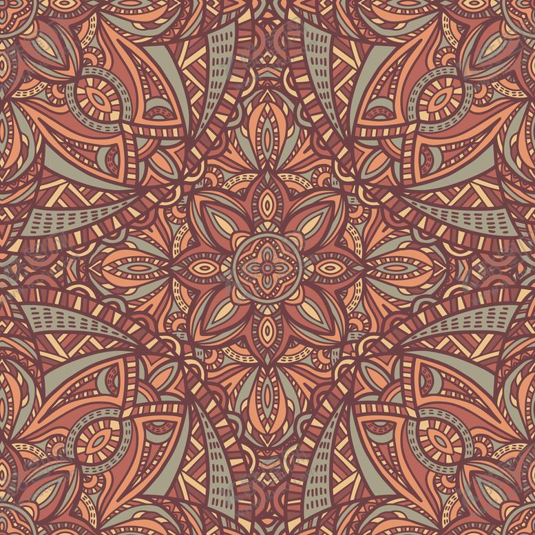 编号：49490310310113526188【酷图网】源文件下载-古典多彩底纹