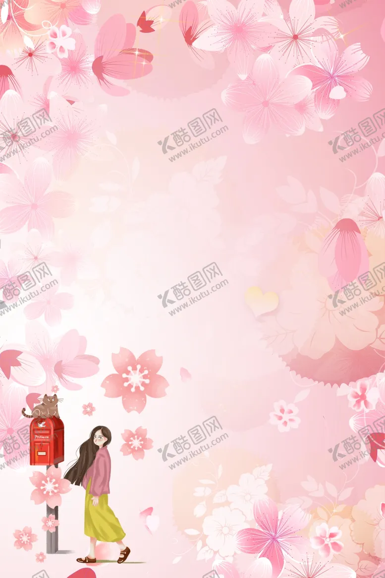 编号：83962501170135479245【酷图网】源文件下载-樱花季背景
