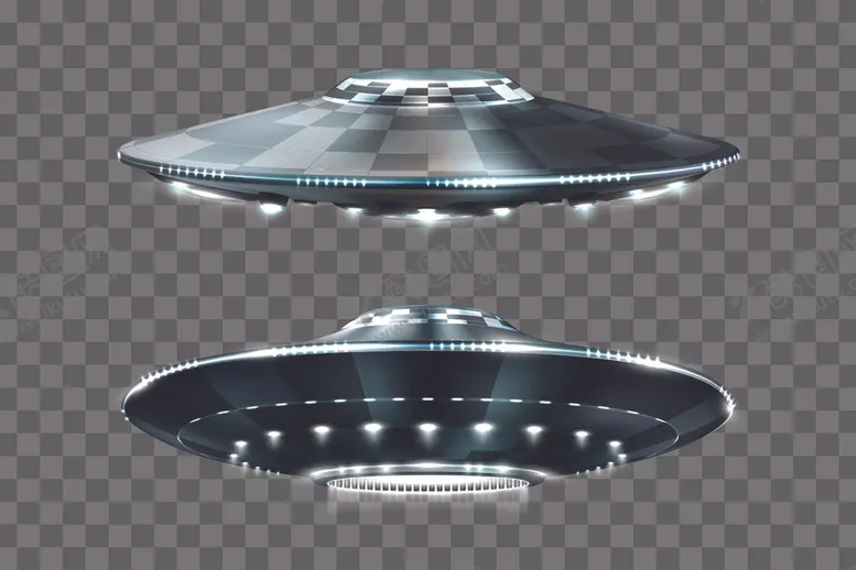 编号：88329212082004565004【酷图网】源文件下载-矢量卡通UFO飞碟