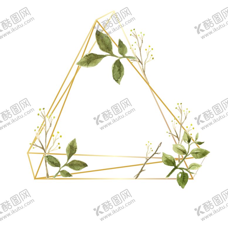 编号：38948010011304145944【酷图网】源文件下载-植物边框