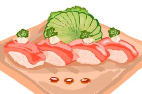 美食寿司素材免扣