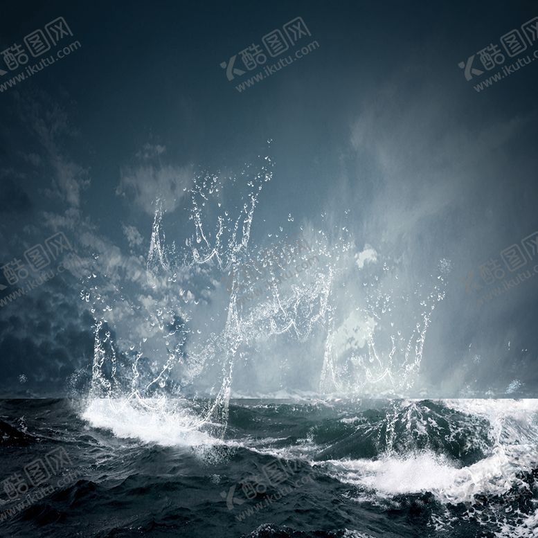 编号：89530710121725584666【酷图网】源文件下载-浪花