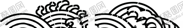 编号：69058510312230385844【酷图网】源文件下载-镂空浪花