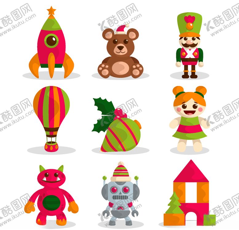 编号：20765909201223298114【酷图网】源文件下载-卡通玩具