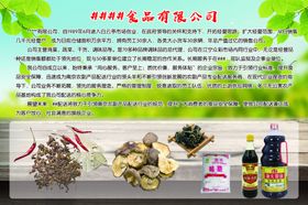 调味品海报
