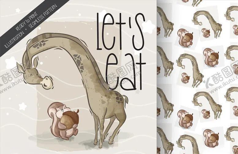 编号：83797810201653317609【酷图网】源文件下载-长颈鹿