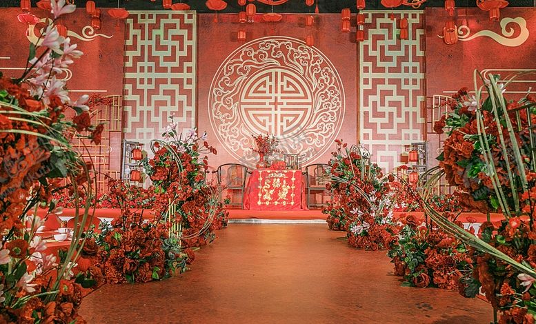 编号：65814710160303144012【酷图网】源文件下载-中式婚礼
