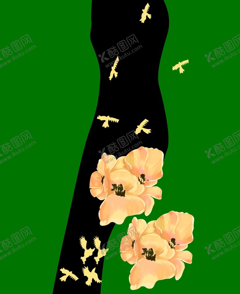 编号：24817609261555004708【酷图网】源文件下载-大牌虞美人