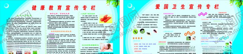 编号：35043809180156422289【酷图网】源文件下载-爱国卫生宣传专栏