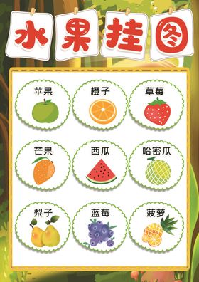 幼儿识字挂图