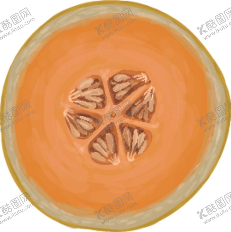 编号：12012510290204124727【酷图网】源文件下载-夏日水果水彩插画
