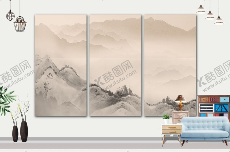 编号：78258706280106544325【酷图网】源文件下载-山水画