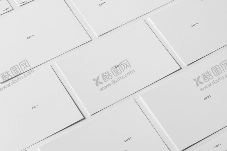 编号：35708310061141502081【酷图网】源文件下载-名片样机