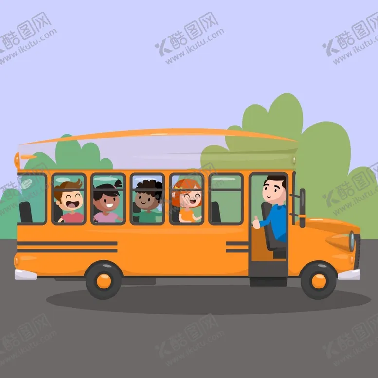编号：64603311280510384922【酷图网】源文件下载-校车