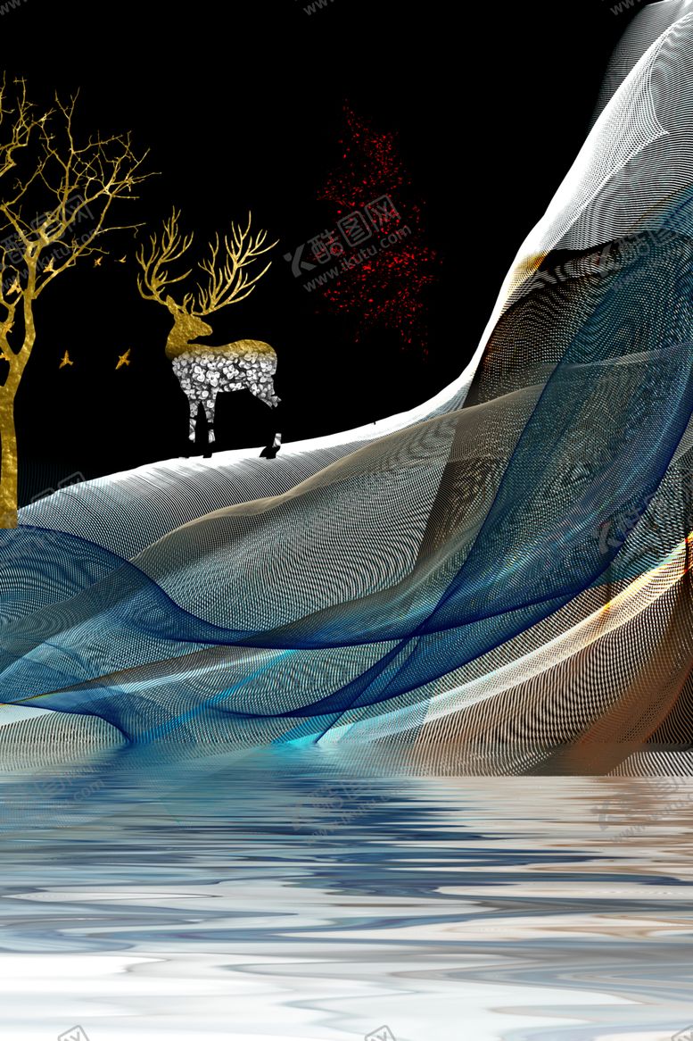 编号：63715109290817399495【酷图网】源文件下载-新中式玄关