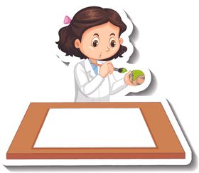 卡通儿童人物可爱女孩快乐