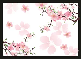 手绘花卉花朵素材素材