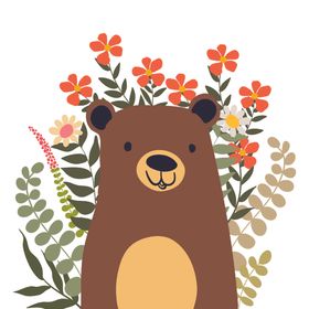 手绘花