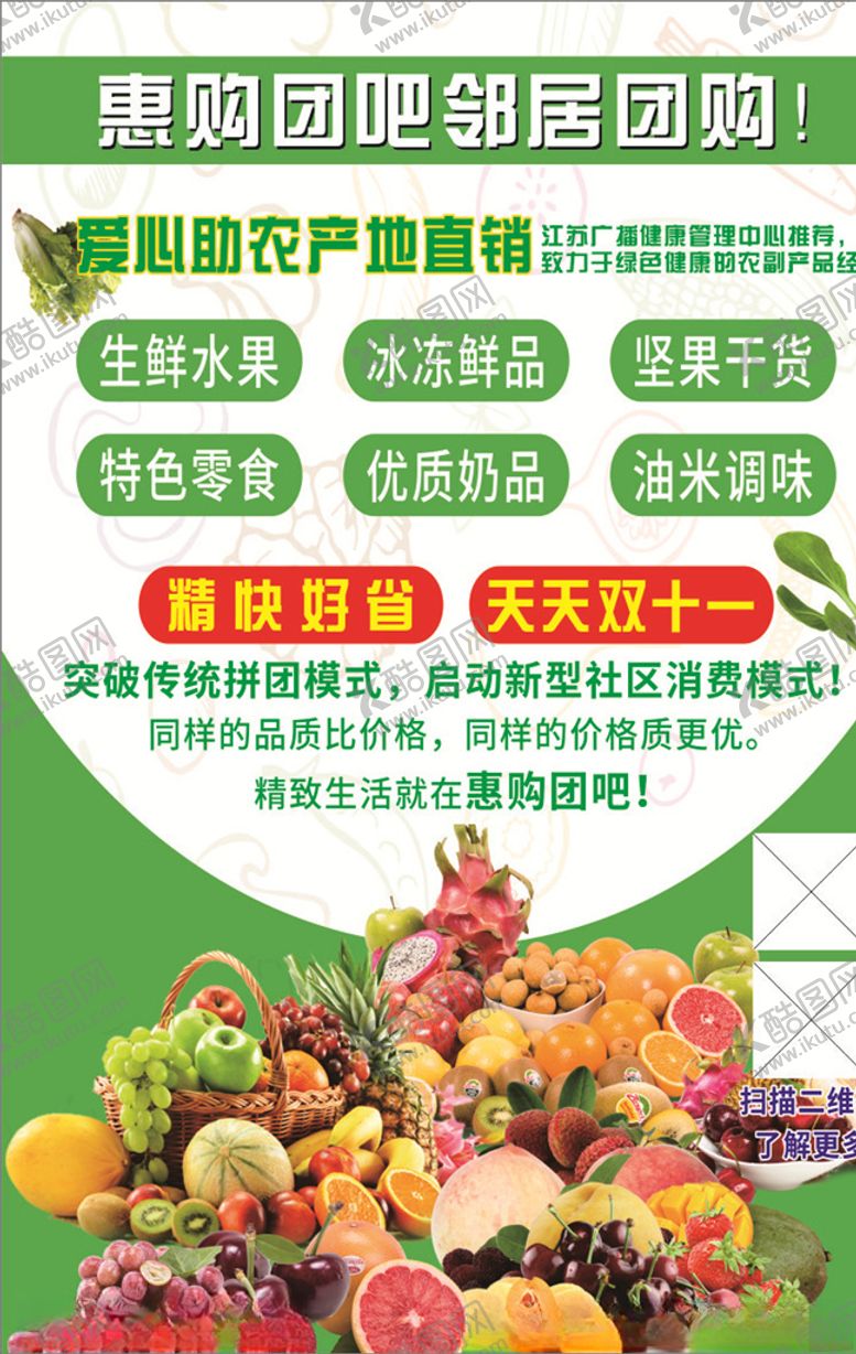 编号：38995506261919323940【酷图网】源文件下载-水果海报团购