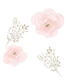 花 叶子