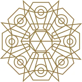 透明底免抠图金色复古花纹杂欧式背景png