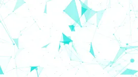 科技感三角面素材背景点线