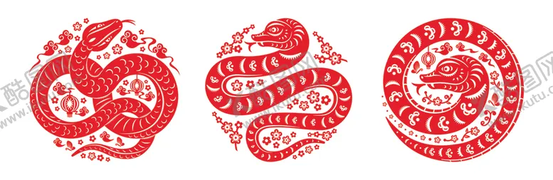 编号：23700102031113294272【酷图网】源文件下载-新年蛇