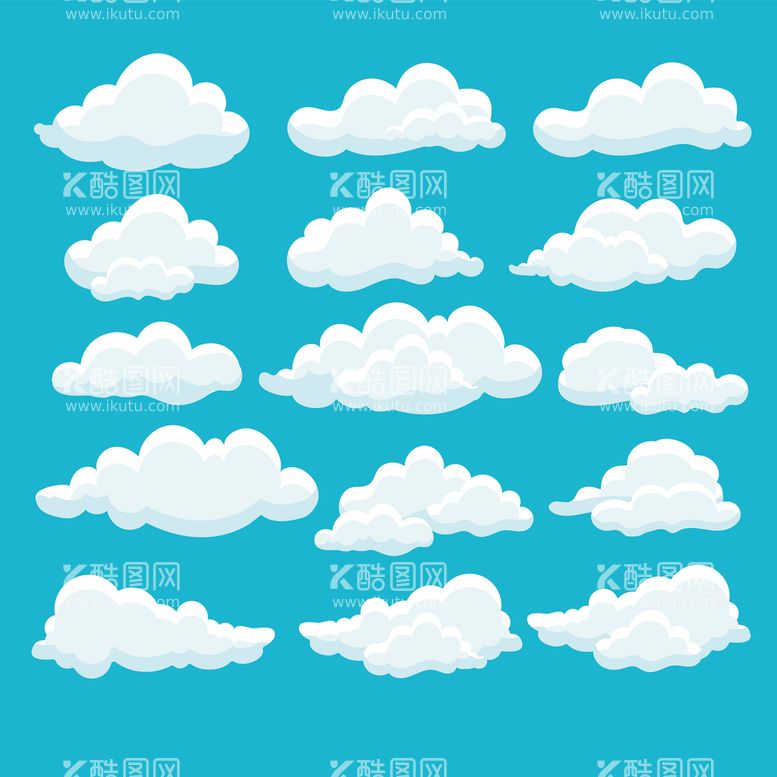 编号：42648011161249048486【酷图网】源文件下载-矢量云朵