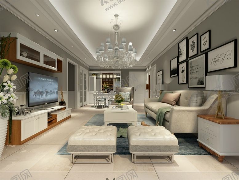编号：44600511151512197025【酷图网】源文件下载-全屋定制家居室内设计