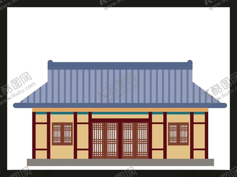 编号：72332601300755124077【酷图网】源文件下载-手绘古典建筑