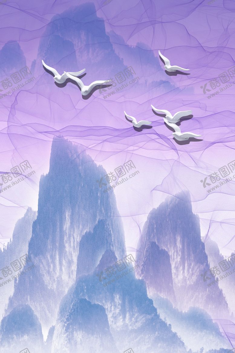 编号：98559109232343055233【酷图网】源文件下载-中国风装饰画