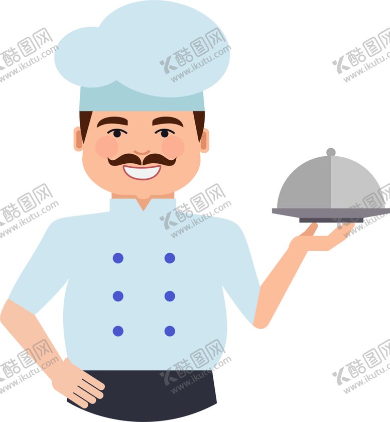 编号：41588901270229087122【酷图网】源文件下载-厨师免抠图