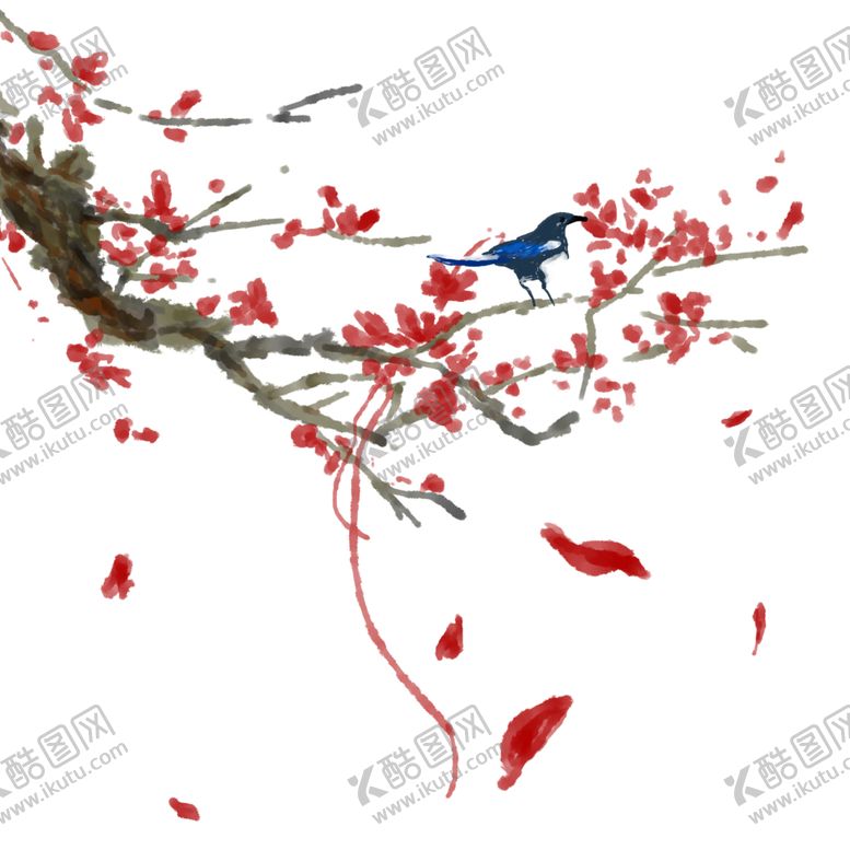 编号：76541805121043556291【酷图网】源文件下载-中国风水墨梅