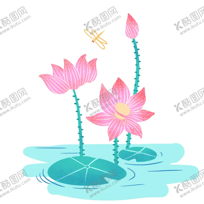 编号：48036903312105081599【酷图网】源文件下载-荷花元素