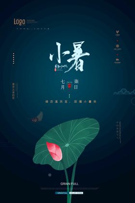小暑海报