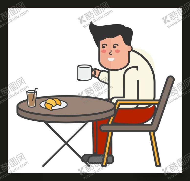 编号：34737712130400047626【酷图网】源文件下载-手绘男人男孩