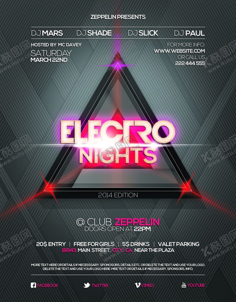 编号：77637310132208079781【酷图网】源文件下载-时尚创意英文海报