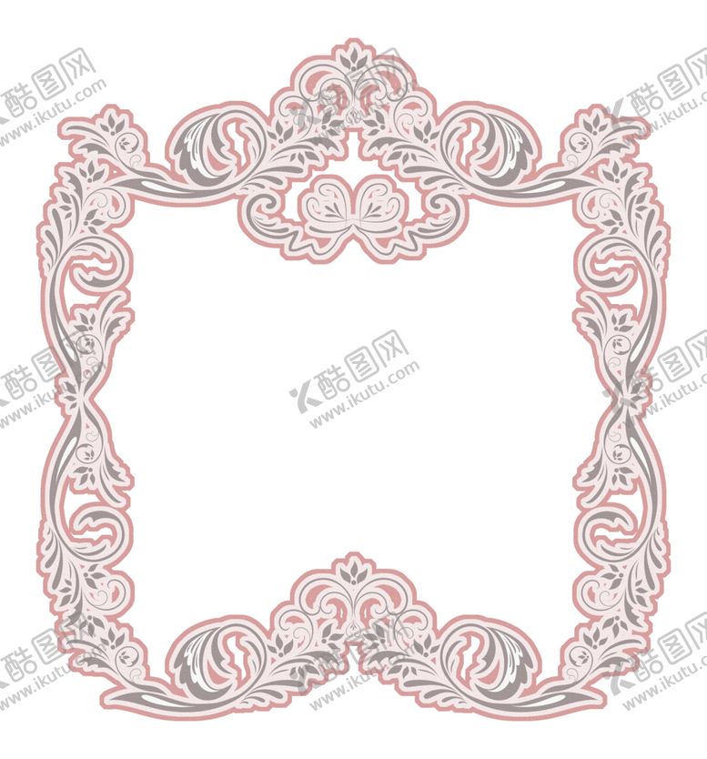 编号：49873909250658103340【酷图网】源文件下载-欧式复古花纹边框