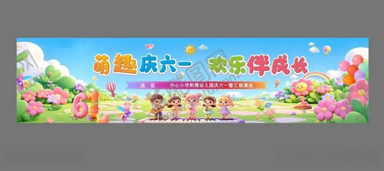 编号：49743906051648069340【酷图网】源文件下载-六一儿童节背景