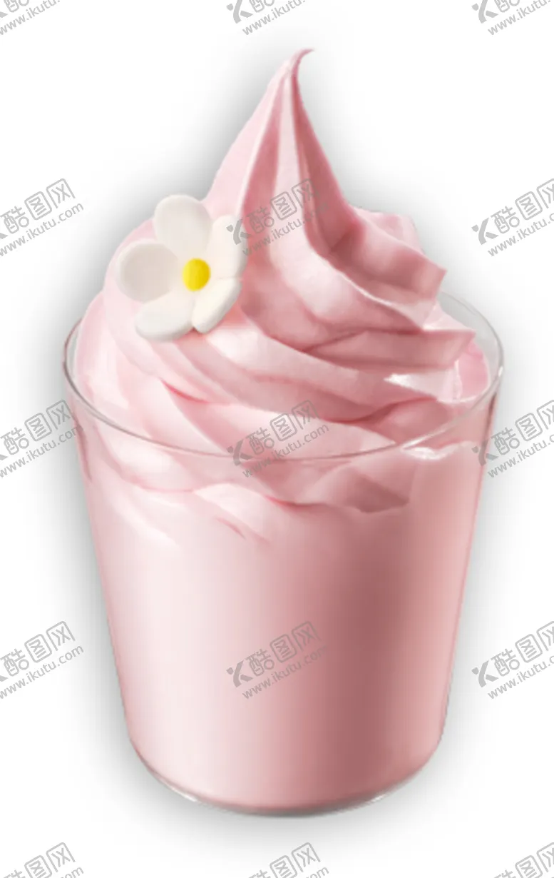 编号：46036306271153121946【酷图网】源文件下载-白桃樱花风味圣代
