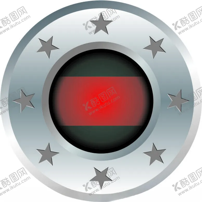 编号：17957802181814439782【酷图网】源文件下载-五角星纽扣配饰