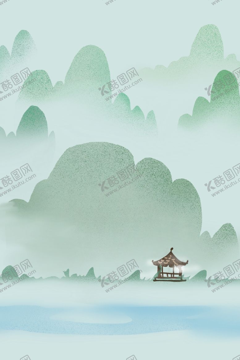 编号：75502909240912158582【酷图网】源文件下载-森系植物清新背景