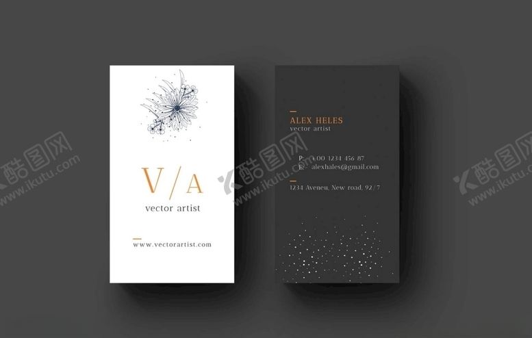 编号：58465310290724322083【酷图网】源文件下载-企业名片公司名片设计商务名