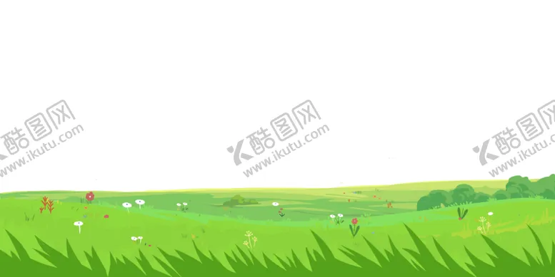 编号：25862206260009158669【酷图网】源文件下载-卡通草地