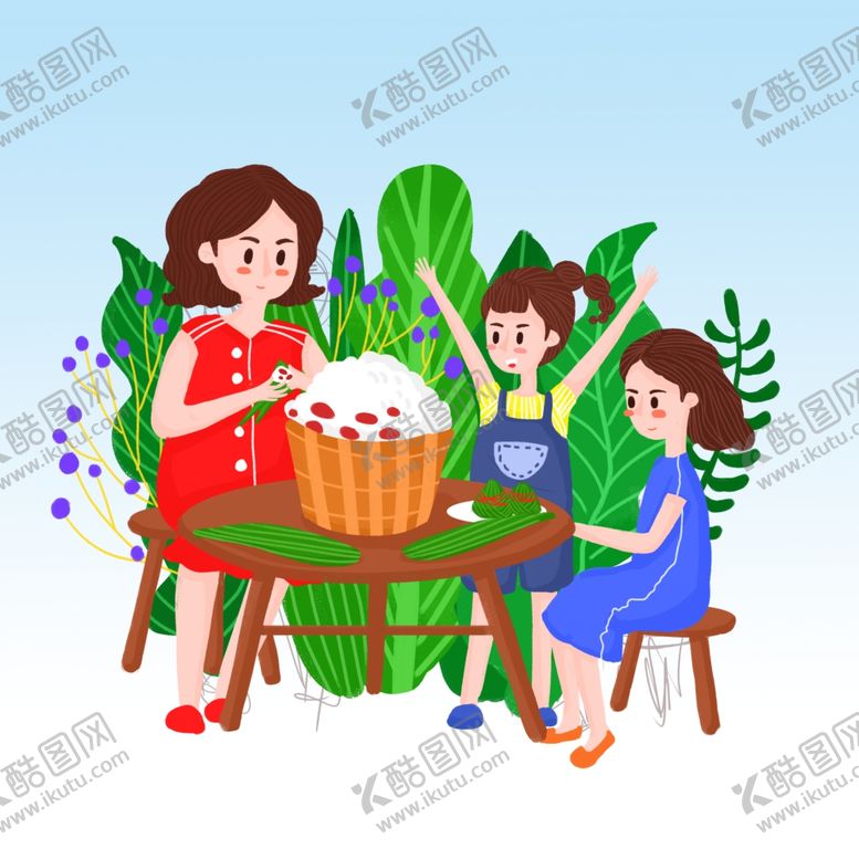 编号：97414801190632294815【酷图网】源文件下载-包粽子
