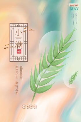 小满海报微信广告朋友圈夏至