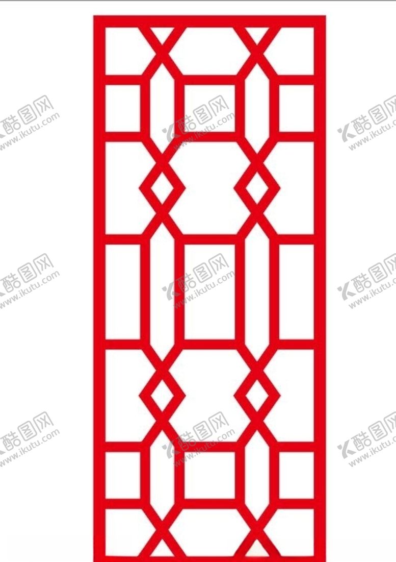 编号：11544505100513548967【酷图网】源文件下载-镂空隔断家居隔断传统隔断