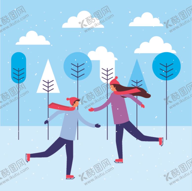 编号：94928109231914087052【酷图网】源文件下载-冬天人物