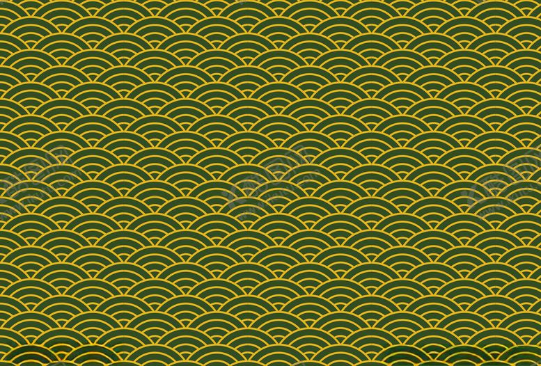 编号：27261110012132437335【酷图网】源文件下载-绿金色波浪纹