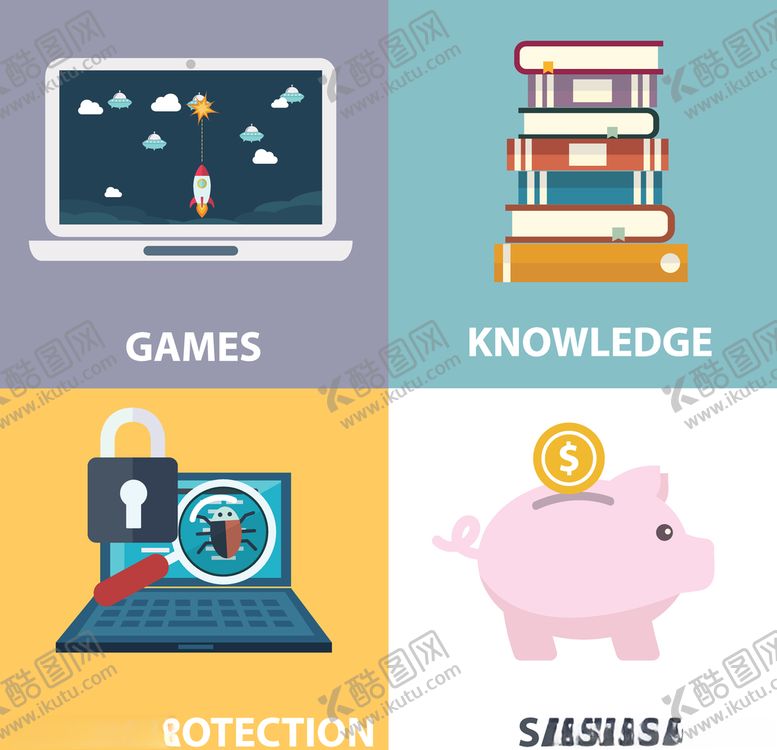 编号：22642811010504085626【酷图网】源文件下载-互联网企业矢量元素